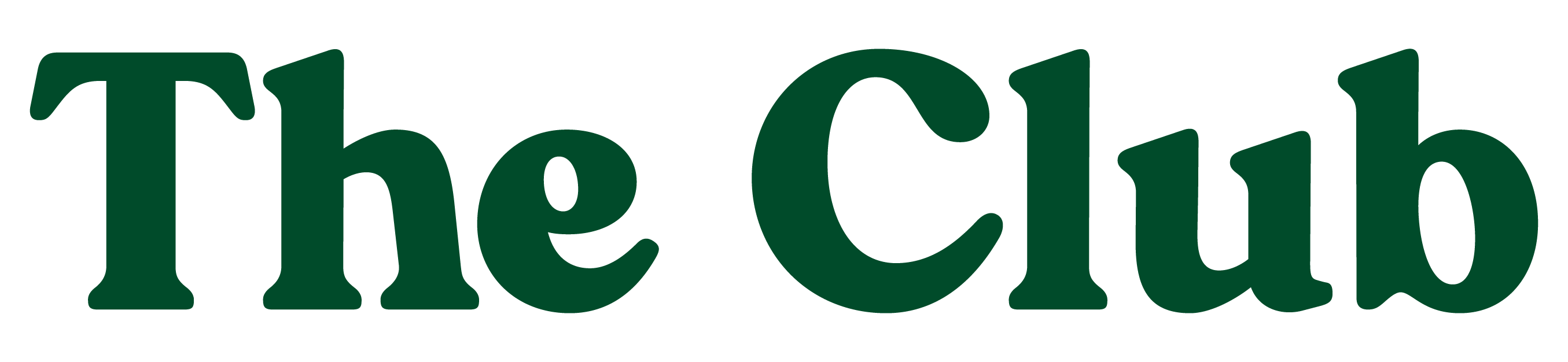 The Club Women's Network logo in dark green