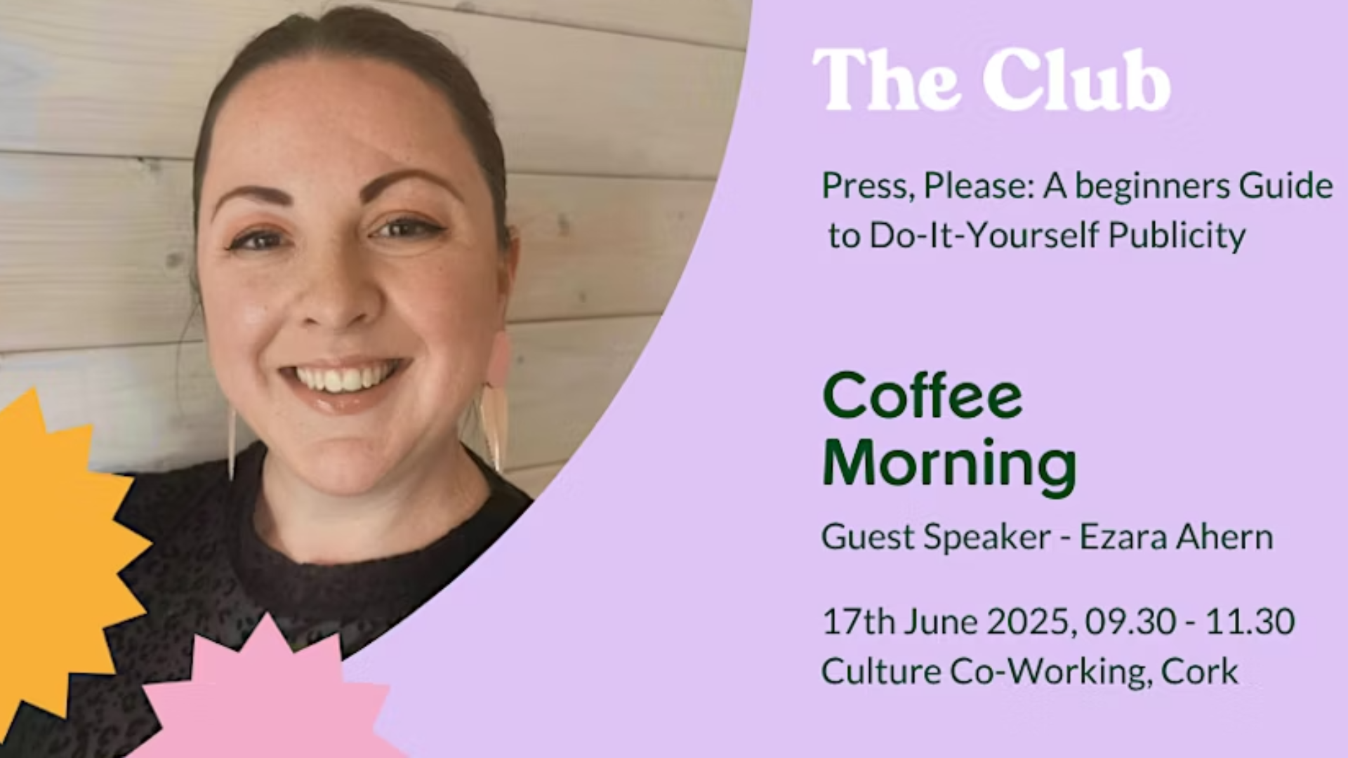 Coffee Morning cover with Ezara